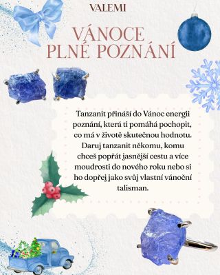 Komu by jsi darovala tanzanit ? ✨❄️ Daruj tanzanit někomu, kdo si zaslouží jasnější pohled na svůj život ✨❄️nebo ho dopřej...